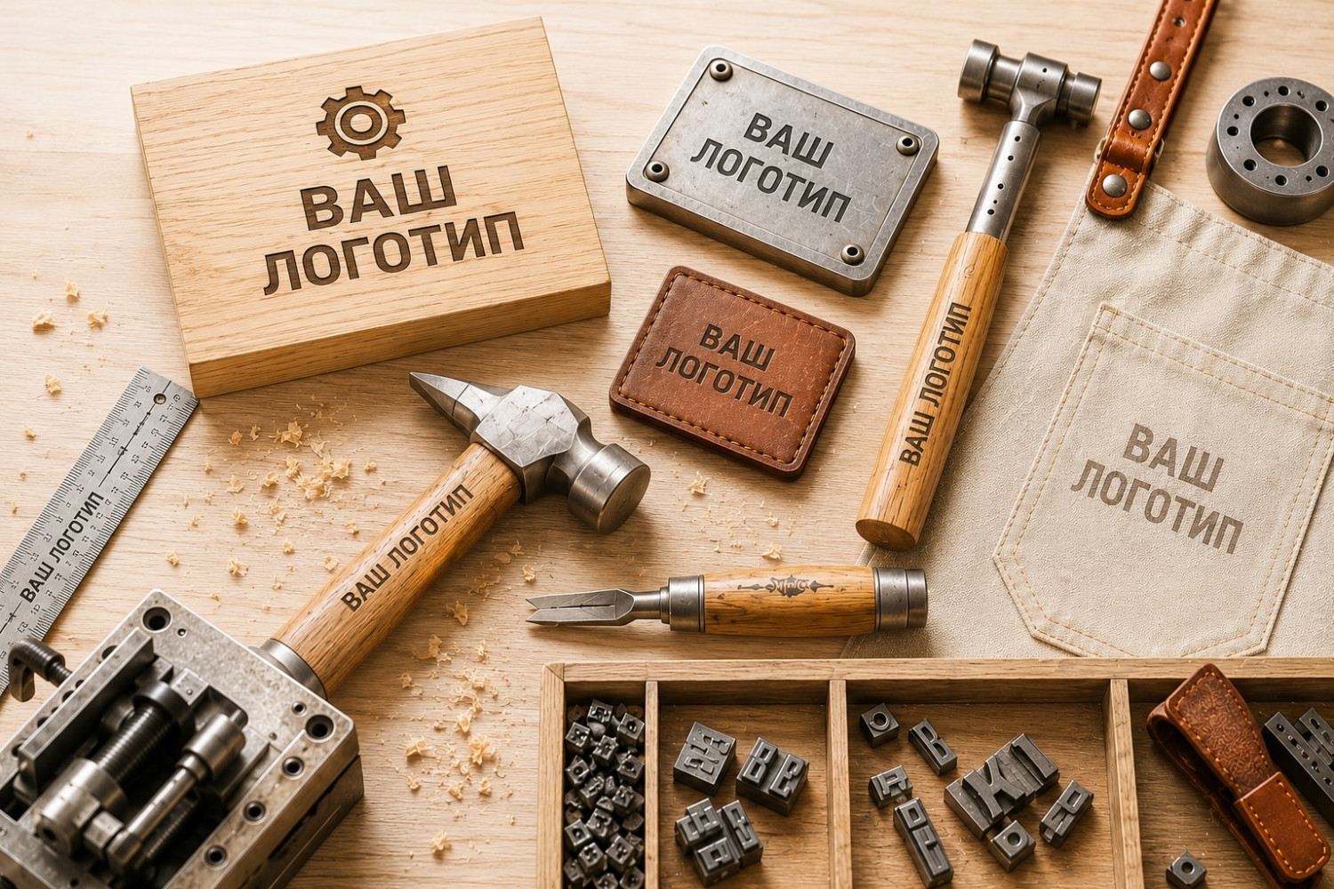 Промышленное брендирование и нанесение логотипов на любые поверхности