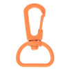 Застежка-карабин Snap Hook, M, оранжевый неон