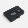 Органайзер для карт памяти и SIM с кардридером Multitask, черный