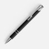 Ручка шариковая Keskus Soft Touch, черная