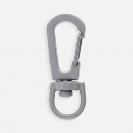 Застежка-карабин Snap Hook, S, серая