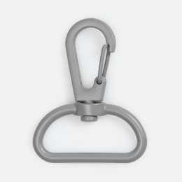 Застежка-карабин Snap Hook, L, серая