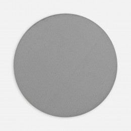 Наклейка тканевая Lunga Round, M, серая